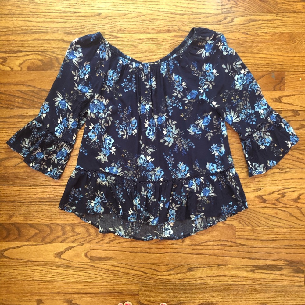 EUC BohoChic Flowy Blouse